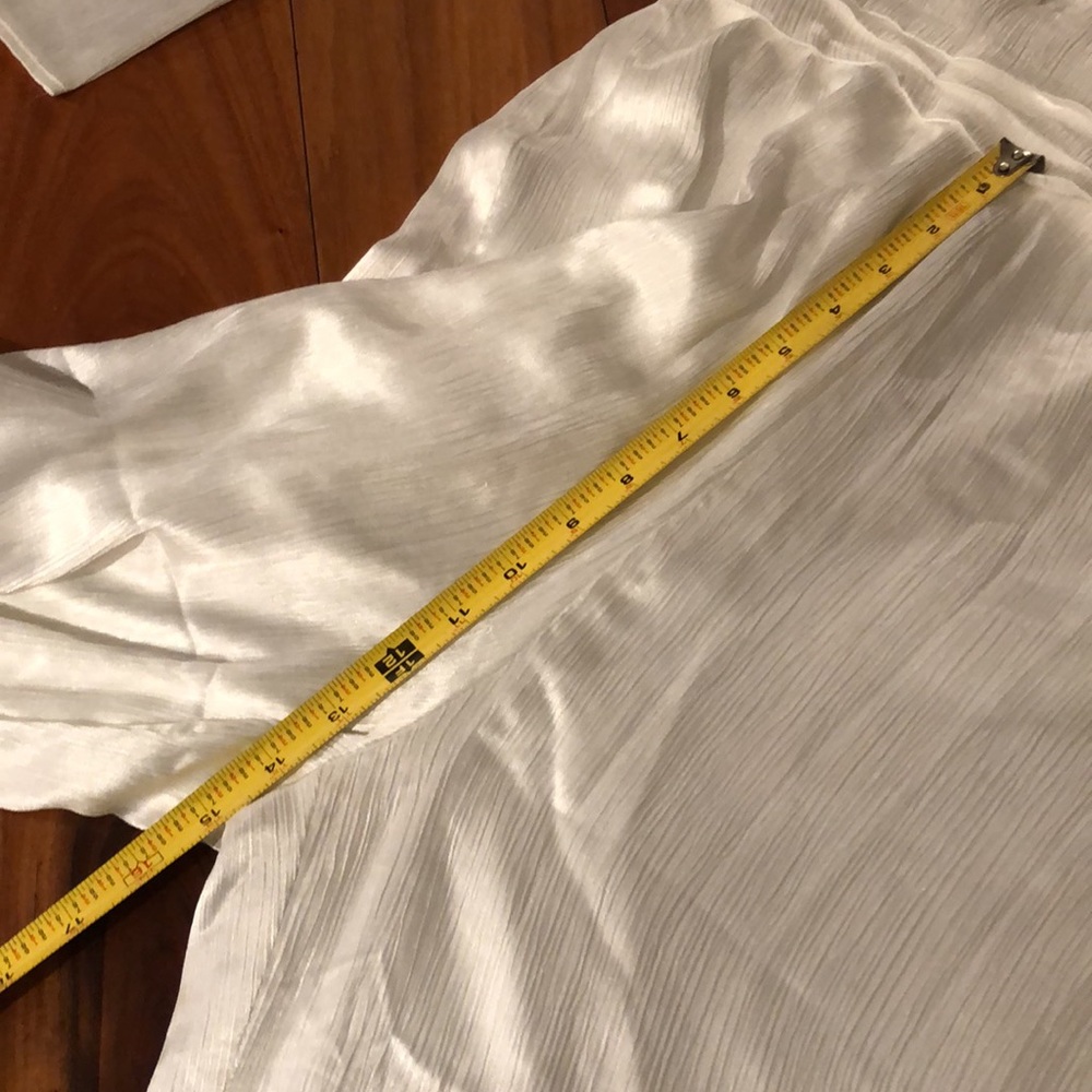 NWT Lulus white satin jumpsuit - Picture 16 of 16
